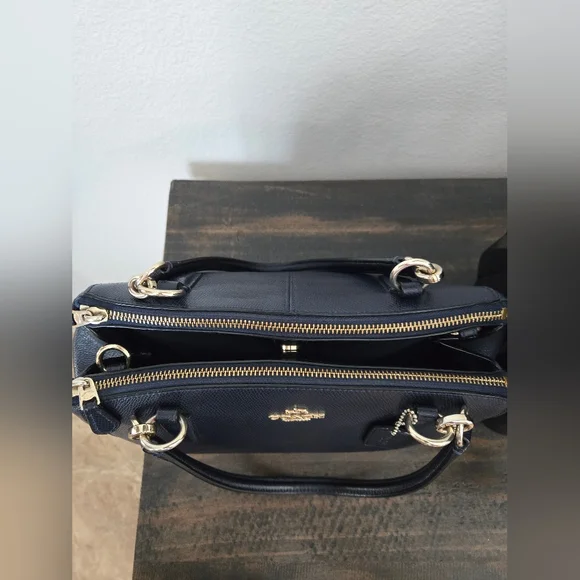 Coach Blue Christie Carry All Shoulder Bag - Picture 5 of 16